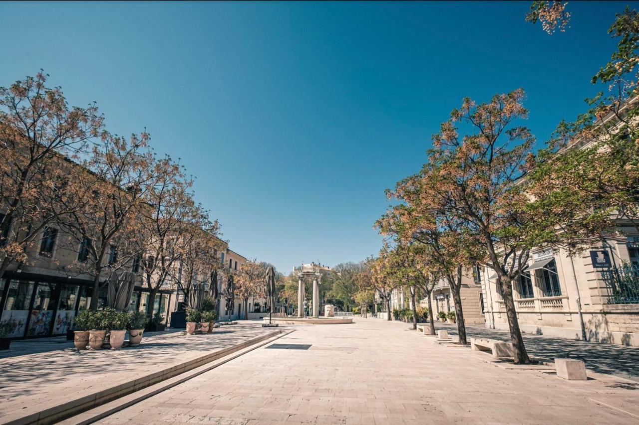 Roche Blanche - Terrasse Et Parking Apartment Nîmes Exterior foto